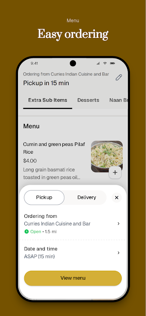 Curries Indian Cuisine and Bar Screenshot 2