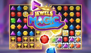 Jewels Magic : Adventure and Mystery Match 3 Screenshot 2