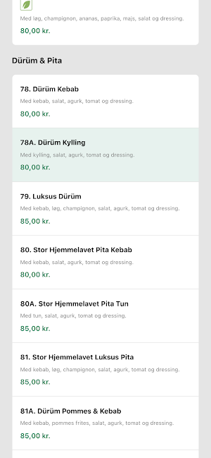 Pizza Milano Kolding Screenshot 2