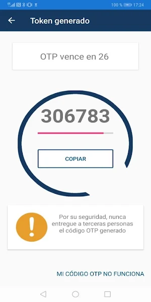 CoopeUna Token Screenshot 0