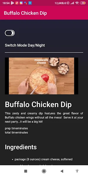 Italian Recipes Screenshot 2