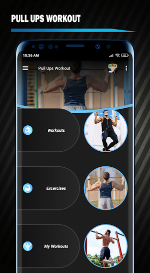 Pull Ups Workout - Be Stronger PRO Screenshot 0
