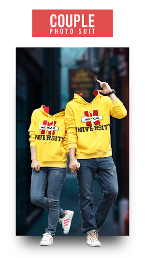 Couple Photo Suit Screenshot 2