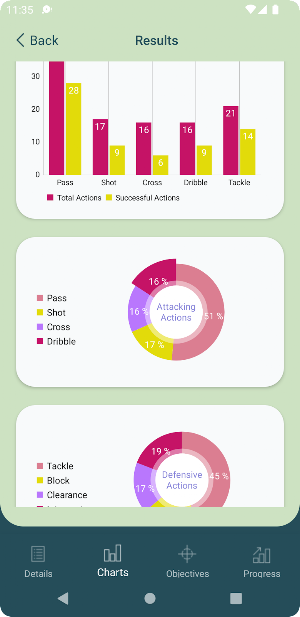 Football StatKeeper Screenshot 3
