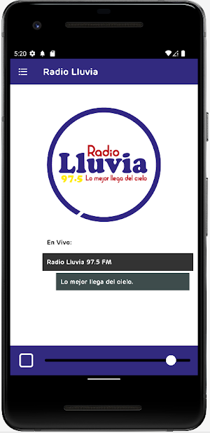Radio Lluvia Screenshot 1