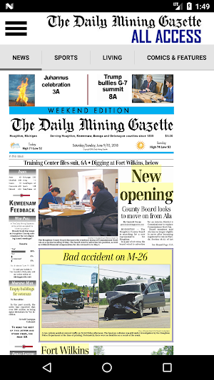The Mining Gazette All Access Screenshot 1