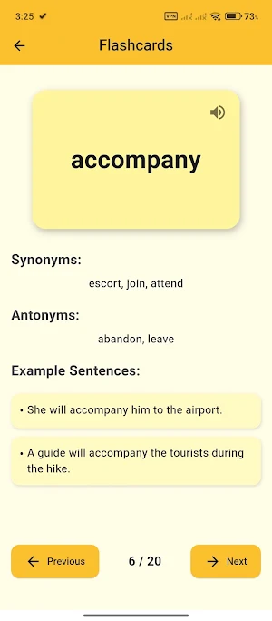 VocaVolt: Vocabulary Builder Screenshot 3