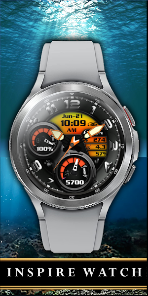 Inspire 07 - Analog Watch-Face Screenshot 0