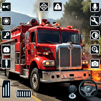 Fire Truck Rescue Truck Games