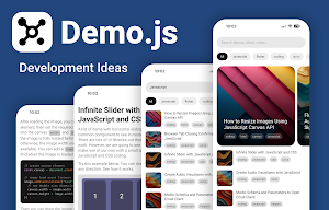 Demo.js - Development Ideas Screenshot 1