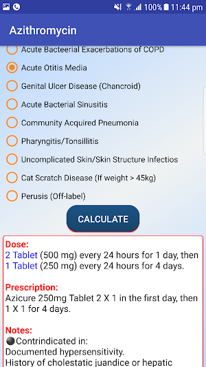 Drugscape dose calculator pro Screenshot 3