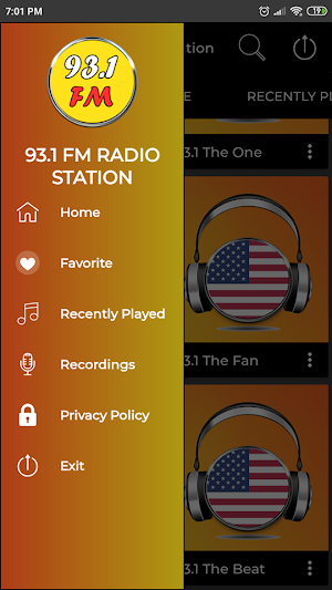 93.1 fm radio App fm Screenshot 0