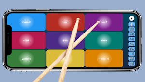 Percusión Pad Musical Screenshot 0