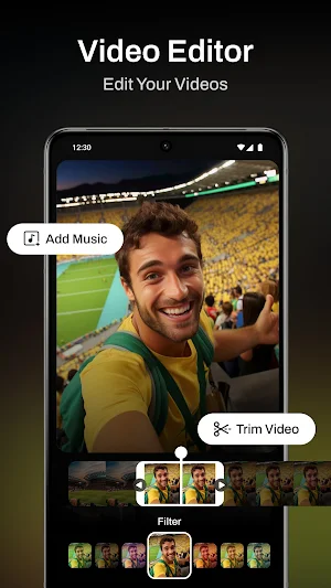 Dual Recorder Cam: Vlog, Reels Screenshot 3