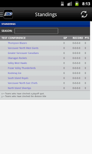 BC Hockey Screenshot 2