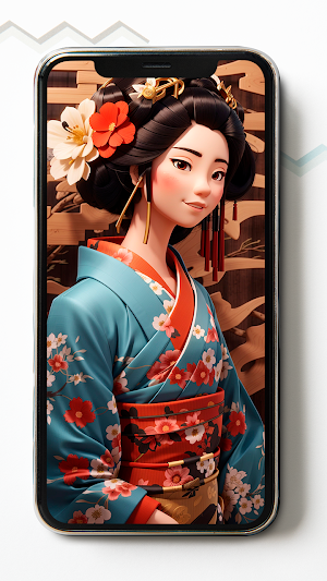 Geisha HD Wallpapers Screenshot 3