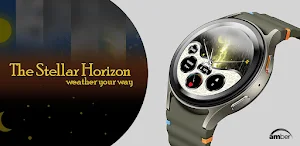 The Stellar Horizon Watch Face Screenshot 0