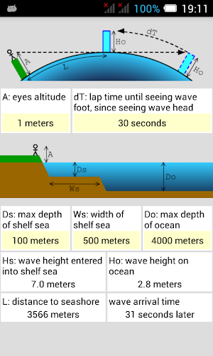 Tsunami Calc Screenshot 0