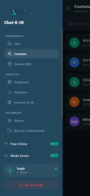 Chat K-IO Screenshot 1