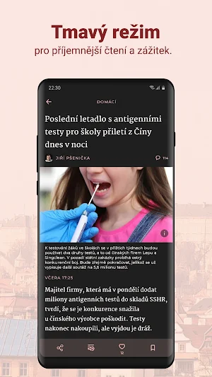 Seznam Zprávy Screenshot 1
