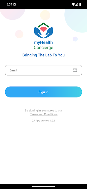myHealth.Concierge Screenshot 1