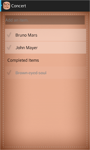 To Do List Screenshot 1