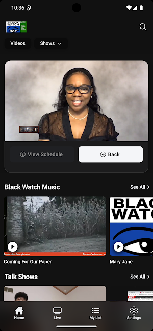 Black Watch Television Screenshot 0