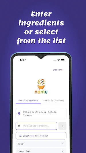 Nomu - AI Recipes & Cooking Screenshot 3