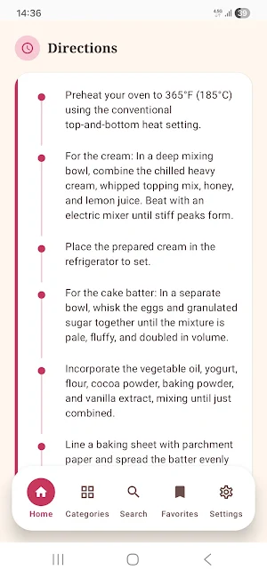 Easy Cake Recipes: Offline Screenshot 3