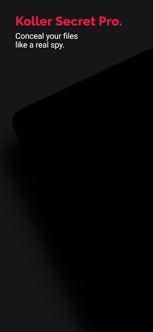 Koller Secret Pro: More Secure Screenshot 0