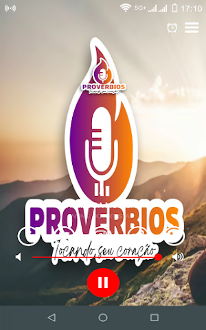 Web Rádio Provérbio Screenshot 2