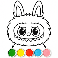 Labubu Coloring Games for Kids