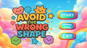 Avoid The Wrong Shape Game Screenshot 0
