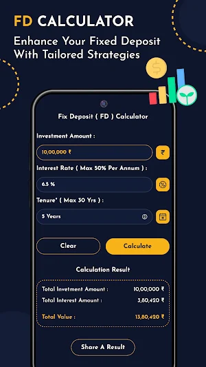 Easy EMI Loan Calculator Screenshot 2