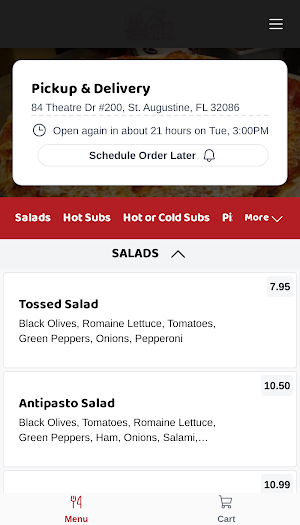 DeLeon Pizza Screenshot 1