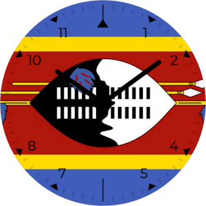 Swaziland Analog Watch Face Screenshot 0