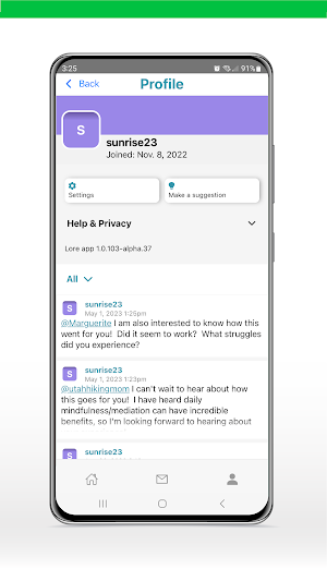 Lore Health Screenshot 1
