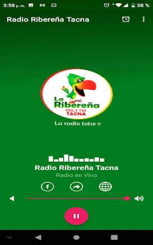 Radio Ribereña Tacna Screenshot 2