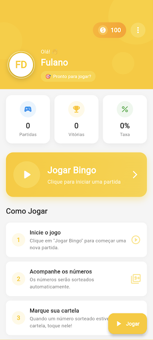 Esporte Bingo Screenshot 0
