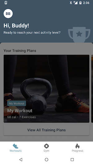 MY FITNESS PROJECT Screenshot 0