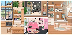 Aesthetic Toca Boca Room Ideas Screenshot 2