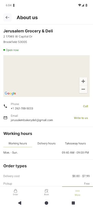 Jerusalem Grocery Deli Screenshot 1