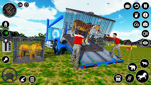 Real Animal Transporter Games Screenshot 0