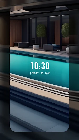Pool Ideas 4K Wallpaper Screenshot 2