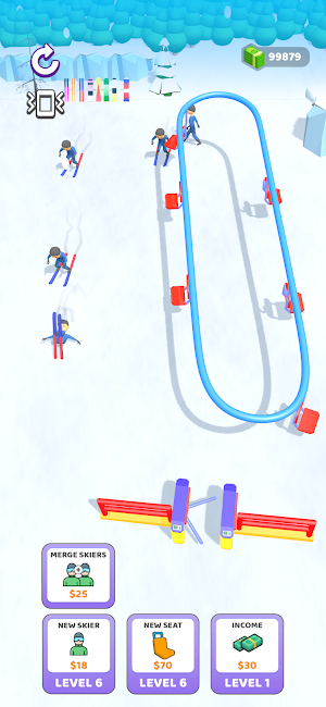 Ski Lift Clicker Screenshot 1
