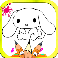 Cinnamoroll : Coloring Book