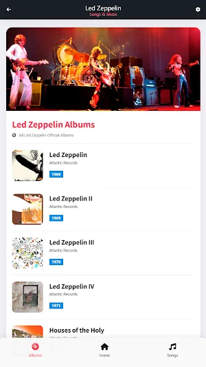 Led Zeppelin: Songs & Music Screenshot 1