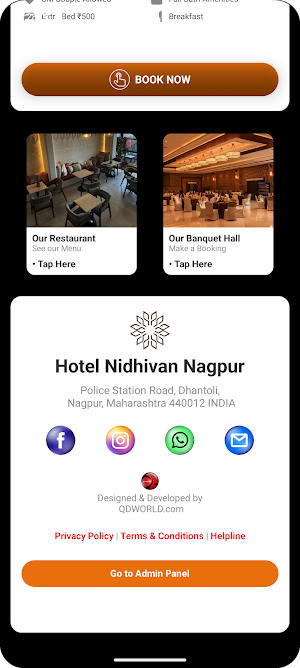 Hotel Nidhivan Screenshot 2