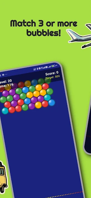 Bubble Shooter Blast 3D Screenshot 1