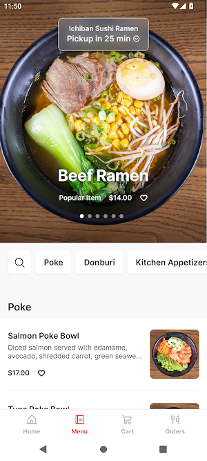 Ichiban Japanese Cuisine Screenshot 1